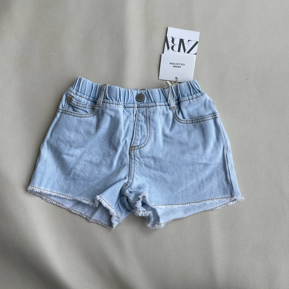 Zara Other - Zara Toddler Jean Shorts 18-24 months